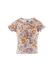 Eves Sister Vintage Floral Rib Tee-tops-Bambini