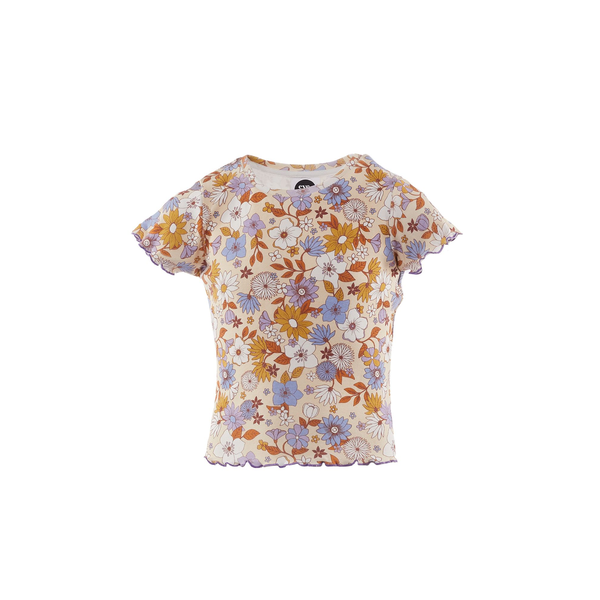 Eves Sister Vintage Floral Rib Tee