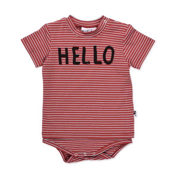 Minti Hello Onesie Tee