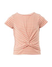Eve Girl Twist Rib Tee-tops-Bambini