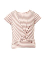 Eve Girl Twist Rib Tee-tops-Bambini