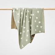 Over The Dandelion Daisy Organic Blanket-sleepwear-and-bedding-Bambini