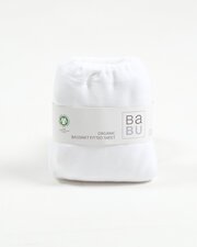 Babu Organic Fitted Bassinet Sheet-sleepwear-and-bedding-Bambini