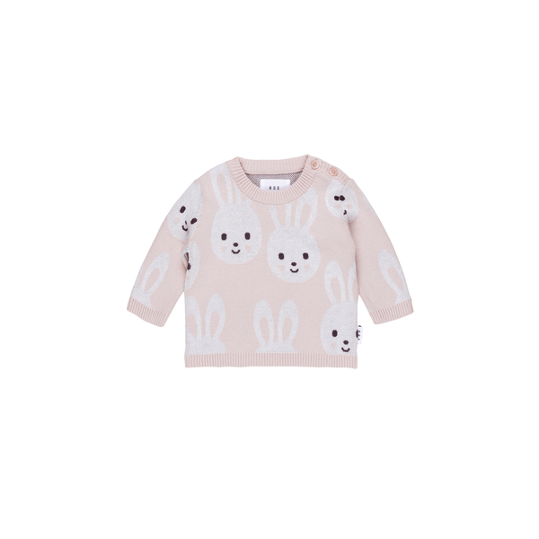 Huxbaby Bunny Knit Jumper