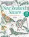New Zealand Nature Mindful Colouring Poster Art