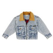 Goldie + Ace Dustin Denim Jacket-jackets-and-cardigans-Bambini