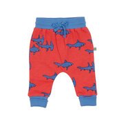 Goldie + Ace Sharks Terry Sweatpants-pants-and-shorts-Bambini