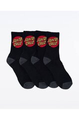 Santa Cruz Classic Dot Crew Socks 4 Pack-underwear-and-socks-Bambini