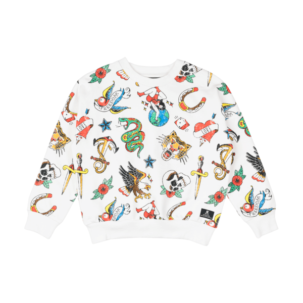 Rock Your Kid Retro Tats Sweatshirt