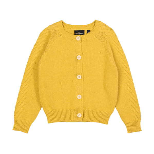 Rock Your Kid Marigold Knit Cardigan