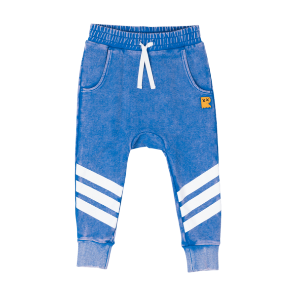 Rock Your Kid Blue Wash Track Pants