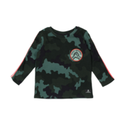 Rock Your Kid Khaki Peace Brother T-Shirt-tops-Bambini