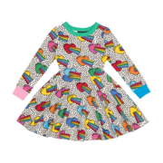 Rock Your Kid Spread Love Waisted Dress-dresses-and-skirts-Bambini