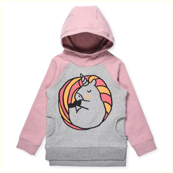 Minti Sleepy Unicorn Furry Hood