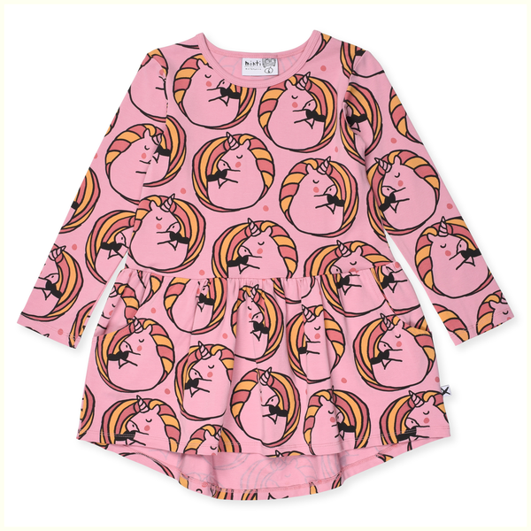 Minti Sleepy Unicorns Dress