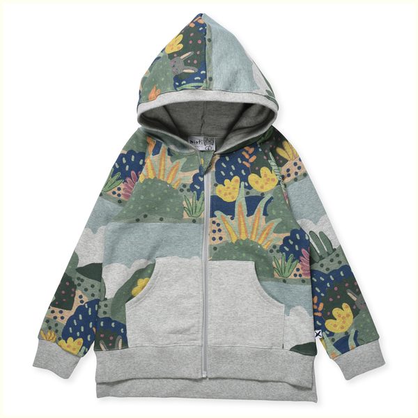Minti Garden Furry Zip Up