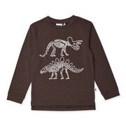 Minti Dino Skeletons Split Tee-tops-Bambini