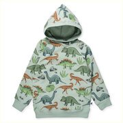 Minti Dino World Furry Hood-tops-Bambini