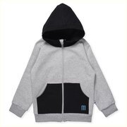 Minti Fiesta Tiger Furry Zip Up-tops-Bambini
