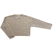 Grown Ladies Rib Speckle Pull Over-tops-Bambini