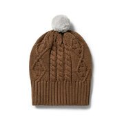 Wilson & Frenchy Knitted Cable Hat-hats-and-sunglasses-Bambini