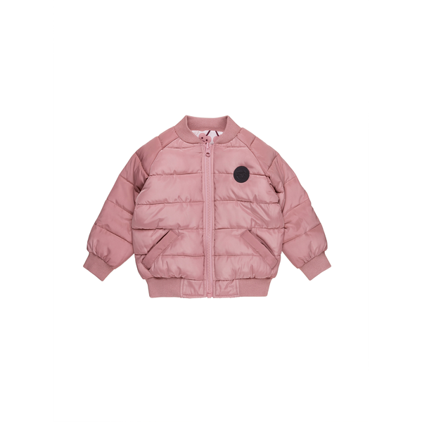 Huxbaby Cherry Hearts Reversible Bomber