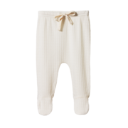 Nature Baby Footed Rompers Pointelle-pants-and-shorts-Bambini