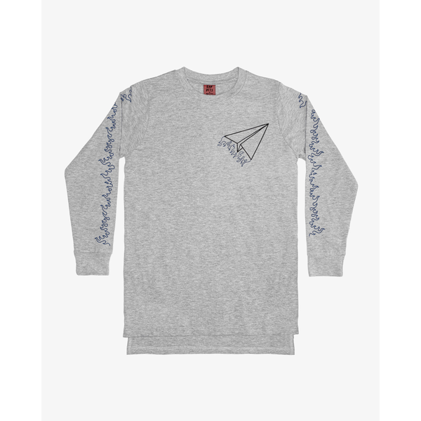 Band Of Boys Plane On Fire LS Tee