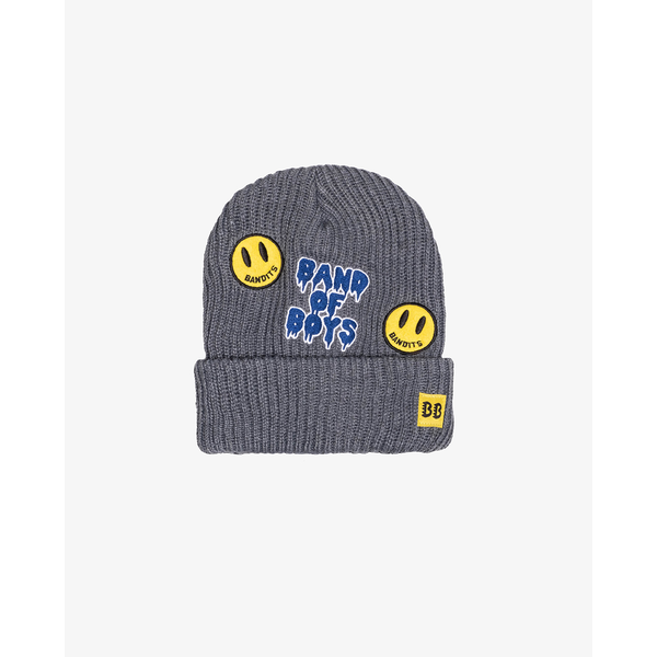 Band Of Boys Smiley Ribbed Beanie