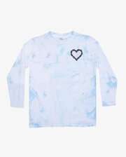 Grlfrnd Chain Heart LS Tee-tops-Bambini