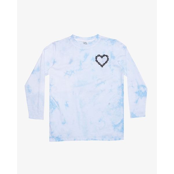 Grlfrnd Chain Heart LS Tee