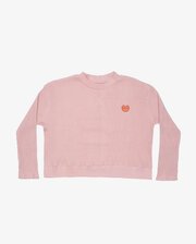 Grlfrnd Rib Cotton LS Crop-tops-Bambini