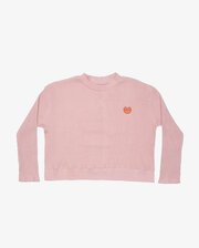 Grlfrnd Rib Cotton LS Crop-tops-Bambini