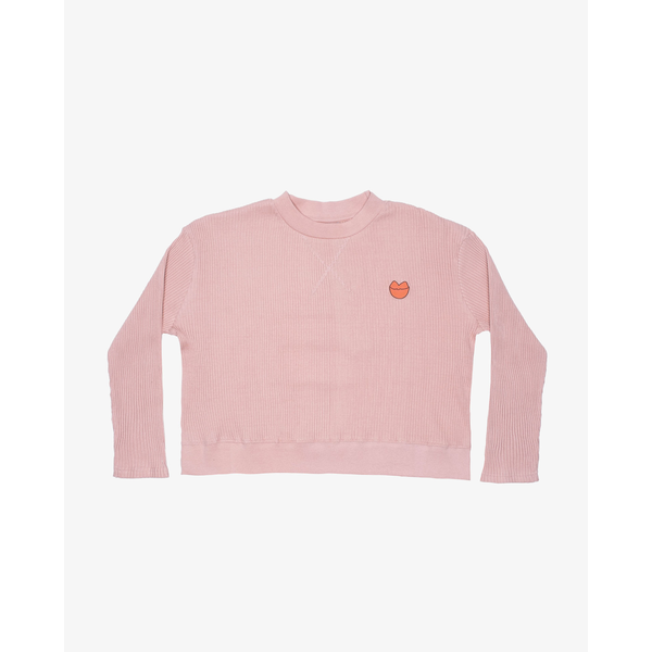 Grlfrnd Rib Cotton LS Crop