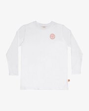 Grlfrnd Smiley Straight Hem Tee-tops-Bambini