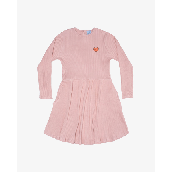 Grlfrnd Rib Cotton LS Dress