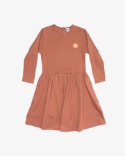Grlfrnd Waffle Cotton LS Dress-dresses-and-skirts-Bambini