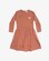 Grlfrnd Waffle Cotton LS Dress