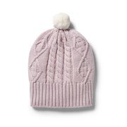 Wilson & Frenchy Knitted Cable Hat-hats-and-sunglasses-Bambini