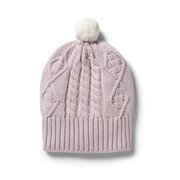 Wilson & Frenchy Knitted Cable Hat-hats-and-sunglasses-Bambini
