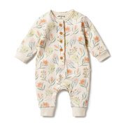 Wilson & Frenchy French Terry Slouch Growsuit-bodysuits-and-rompers-Bambini