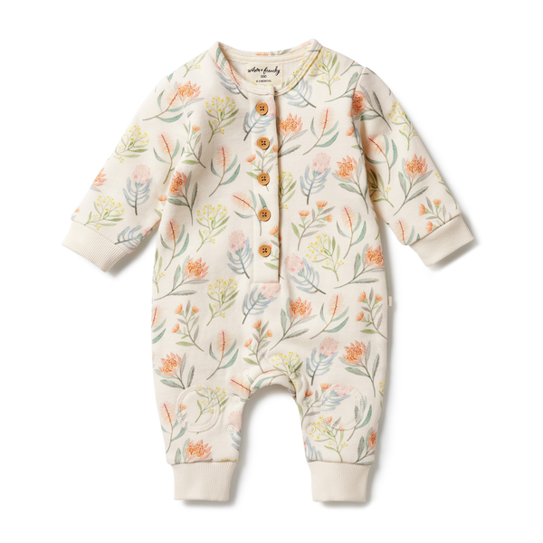 Wilson & Frenchy French Terry Slouch Growsuit