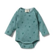 Wilson & Frenchy Rib Envelope Bodysuit-bodysuits-and-rompers-Bambini