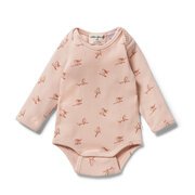 Wilson & Frenchy Rib Envelope Bodysuit-bodysuits-and-rompers-Bambini