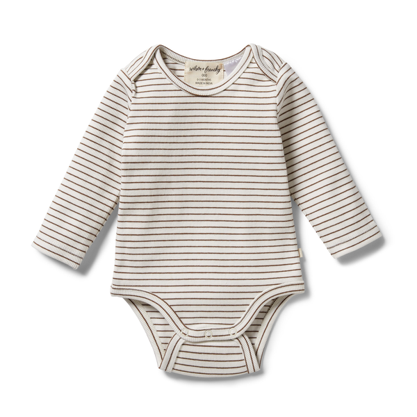 Wilson & Frenchy Stripe Rib Bodysuit