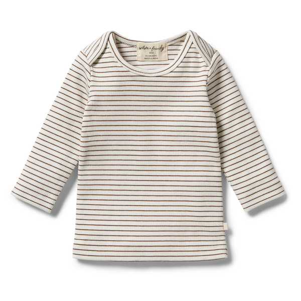 Wilson & Frenchy Stripe Rib Top