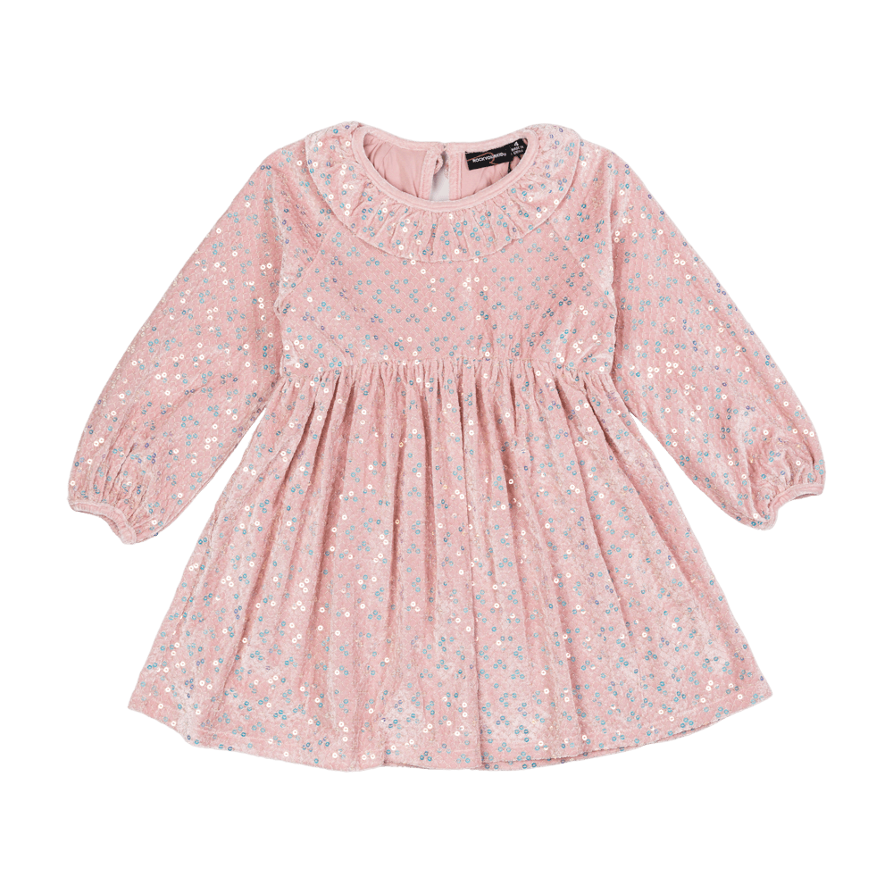 glitter dress nz Hooded Cape Mini Dress main image 1