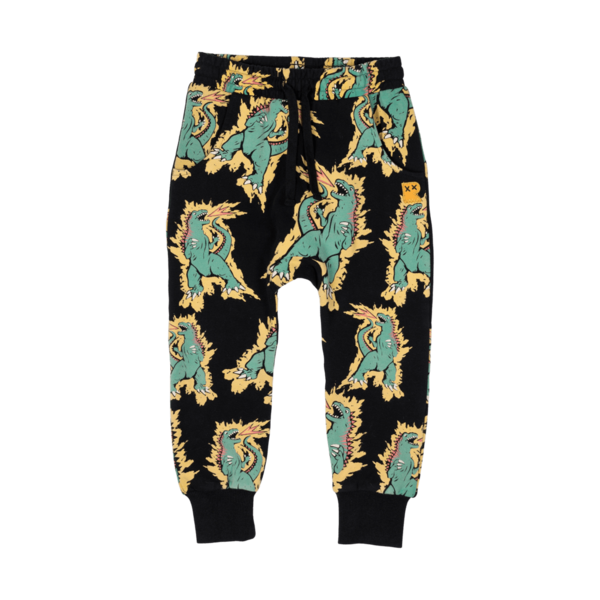 Rock Your Kid Godzilla Track Pants