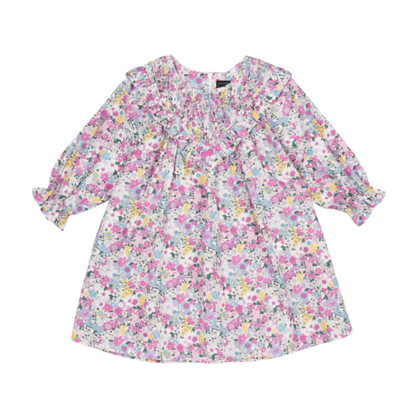 Rock Your Kid Floral Shirred Dress