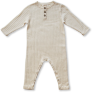 Grown Ribbed Button Jumpsuit-bodysuits-and-rompers-Bambini